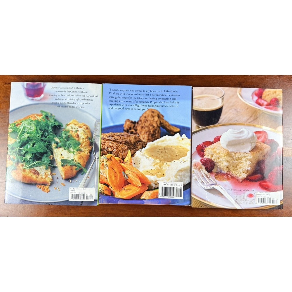 Ina Garten Barefoot Contessa Lot Of 3 Cookbooks Back to Basics, Family Style.. - Picture 3 of 16